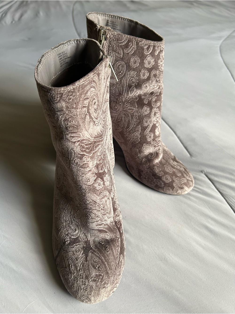 Zigi Soho Velvet Booties